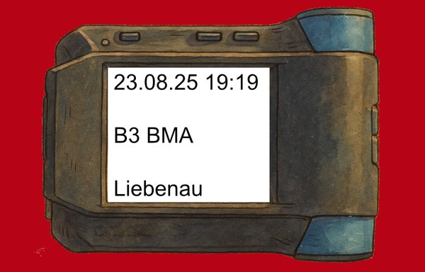 Einsatzmeldung Bild