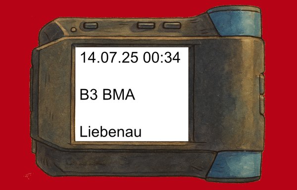Einsatzmeldung Bild