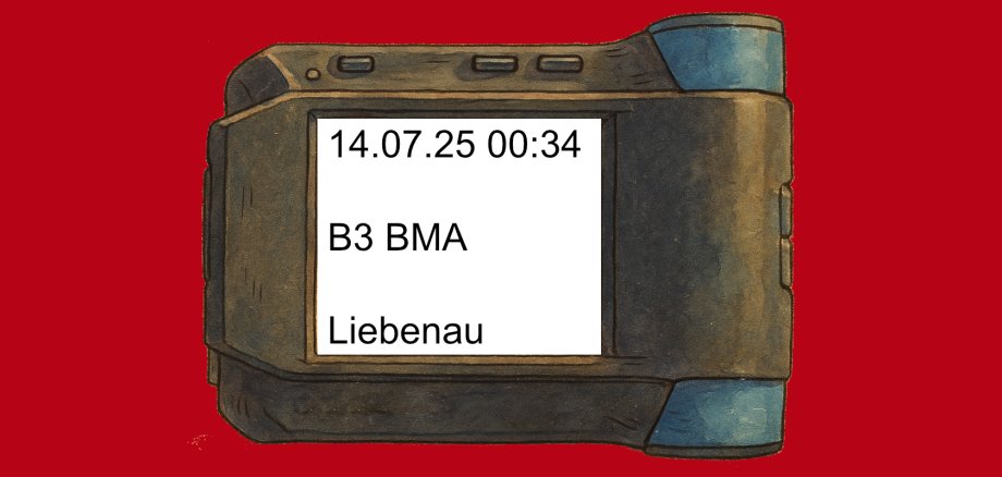Einsatzmeldung Bild