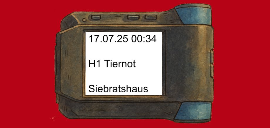 Einsatzmeldung Bild